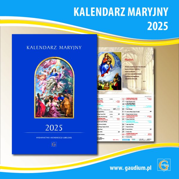 Kalendarz Maryjny 2025